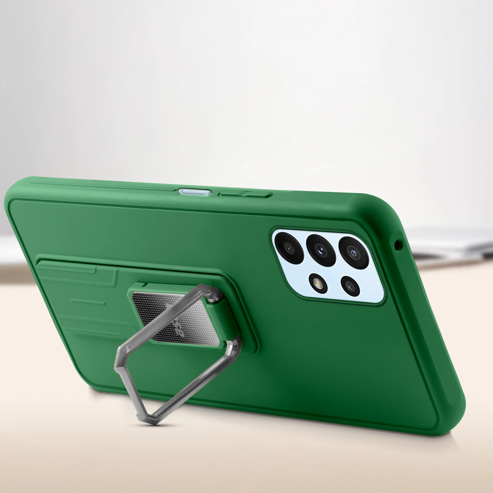 Silicone Case with Kickstand For Samsung A23 4G - Image 23