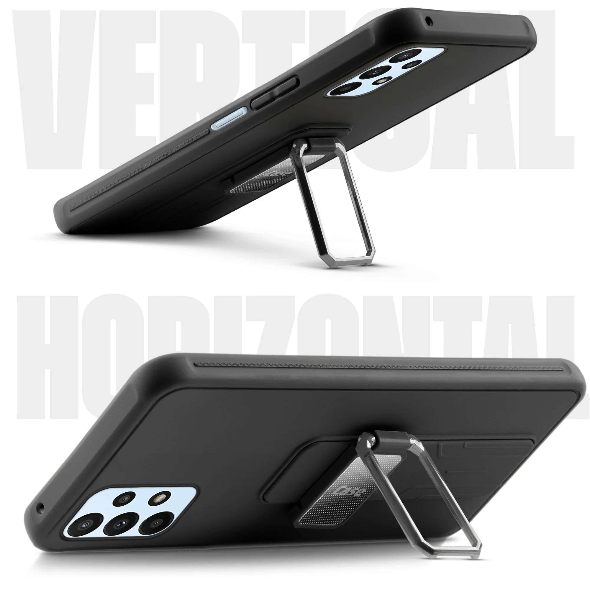 Silicone Case with Kickstand For Samsung A23 5G - Image 3