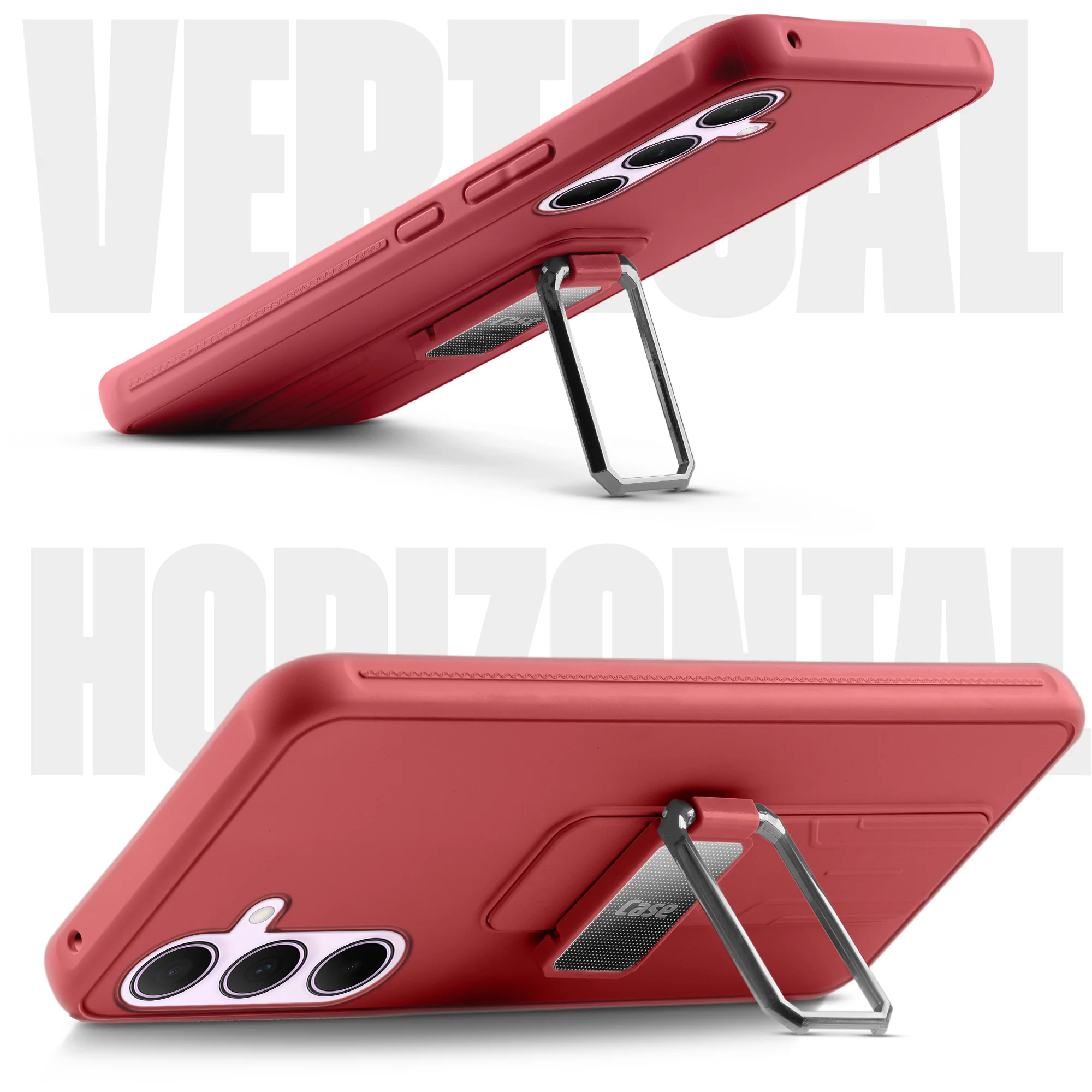 Silicone Case with Kickstand For Samsung A35 5G - Image 33