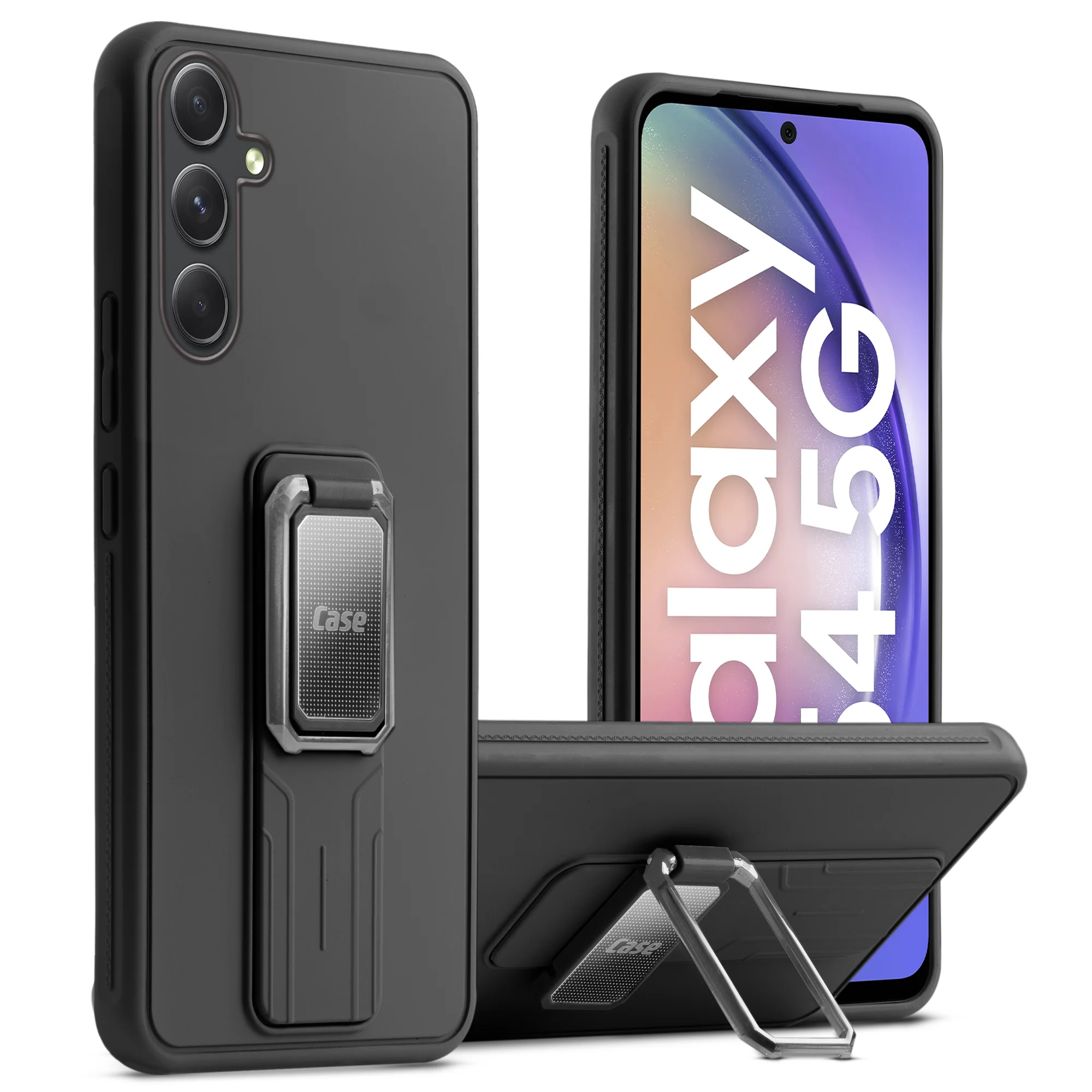 Silicone Case with Kickstand For Samsung A54 5G
