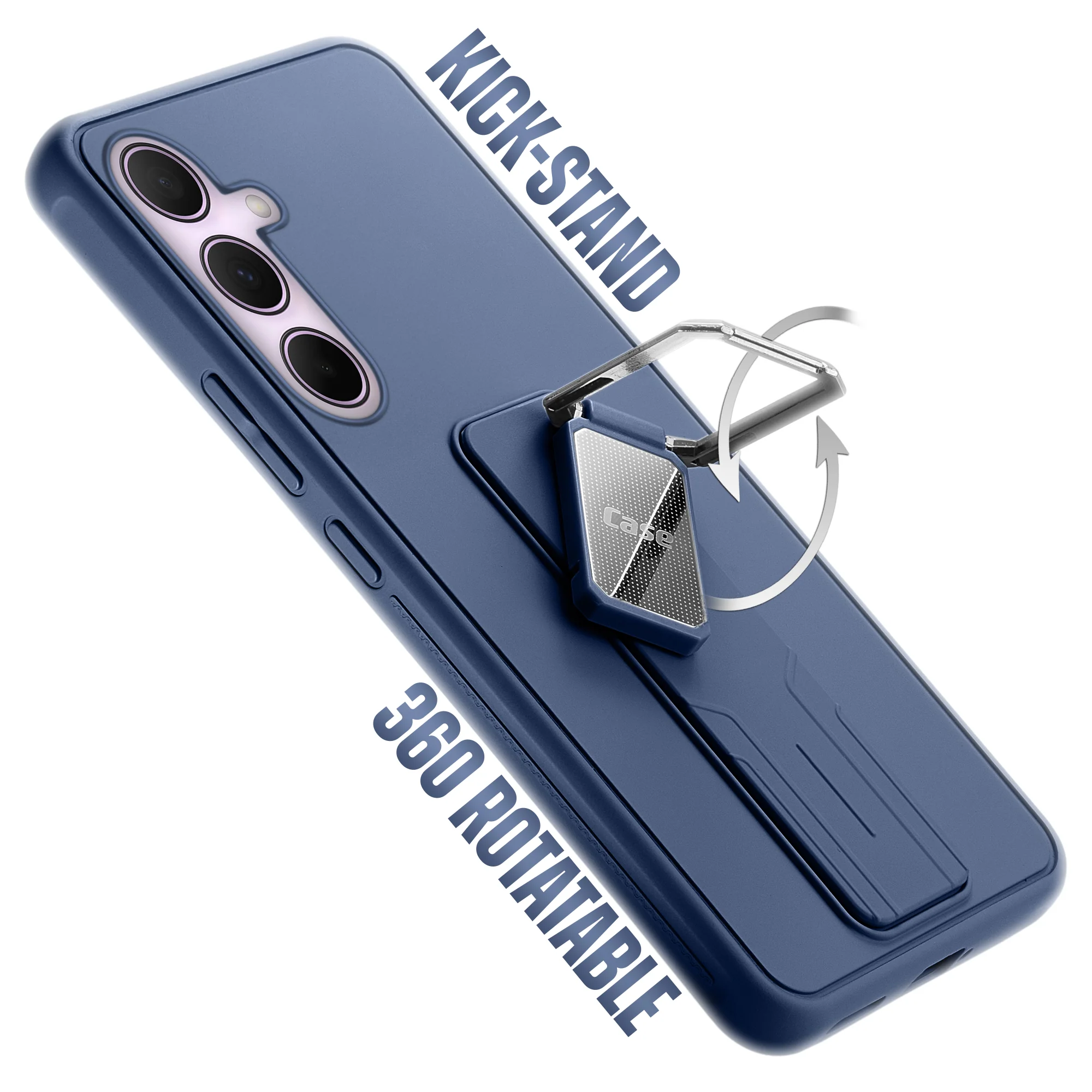 Silicone Case with Kickstand For Samsung A55 5G - Image 10