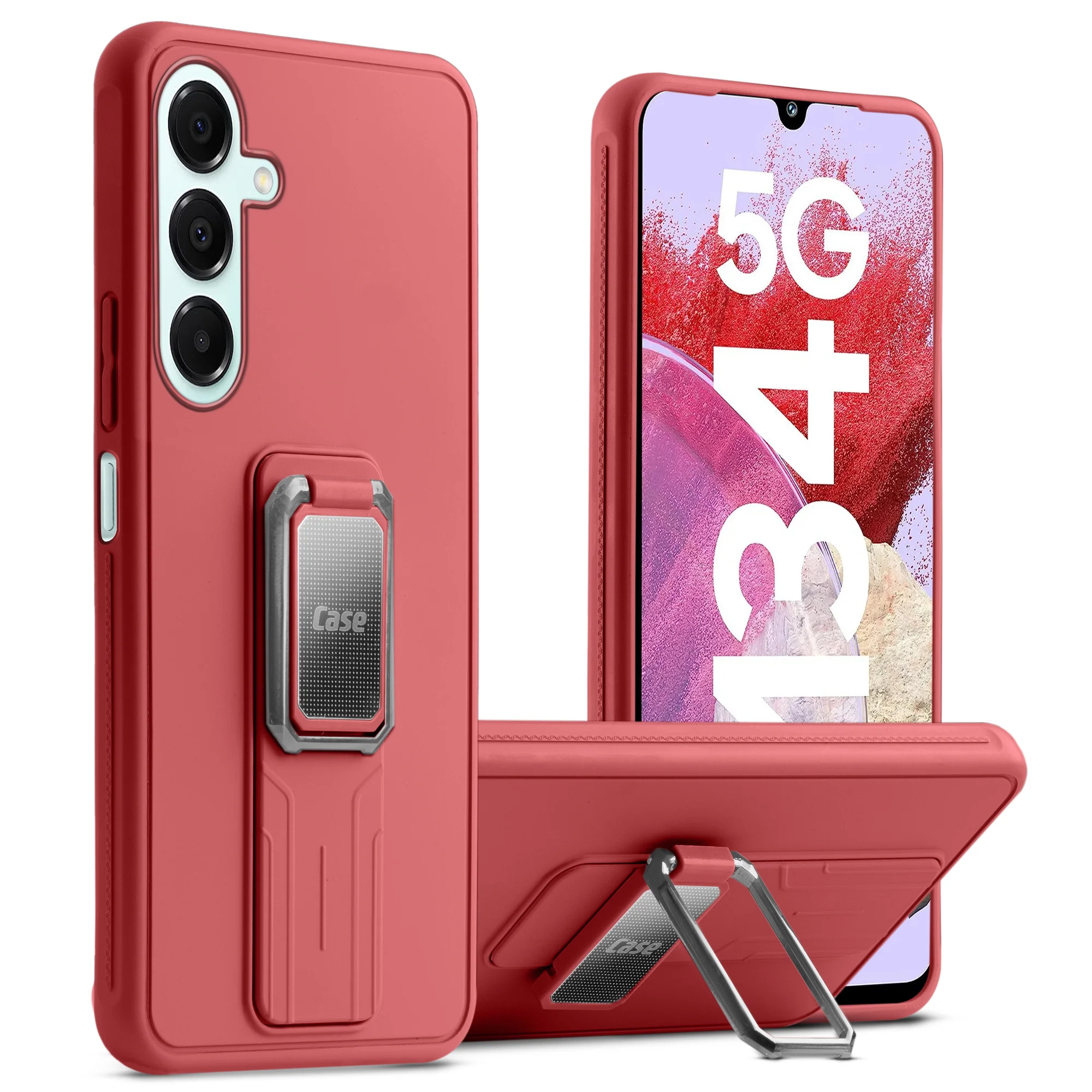 Silicone Case with Kickstand For Samsung M34 5G - Image 31
