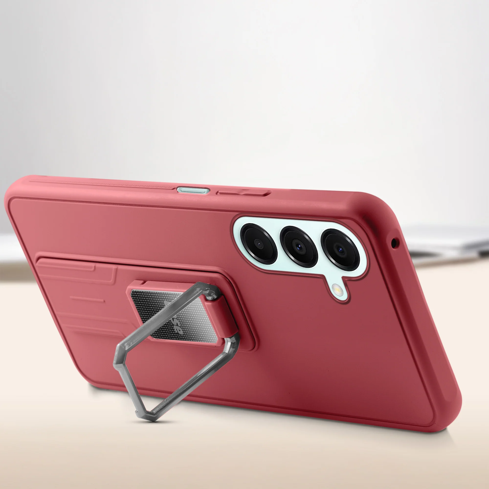 Silicone Case with Kickstand For Samsung M34 5G - Image 35