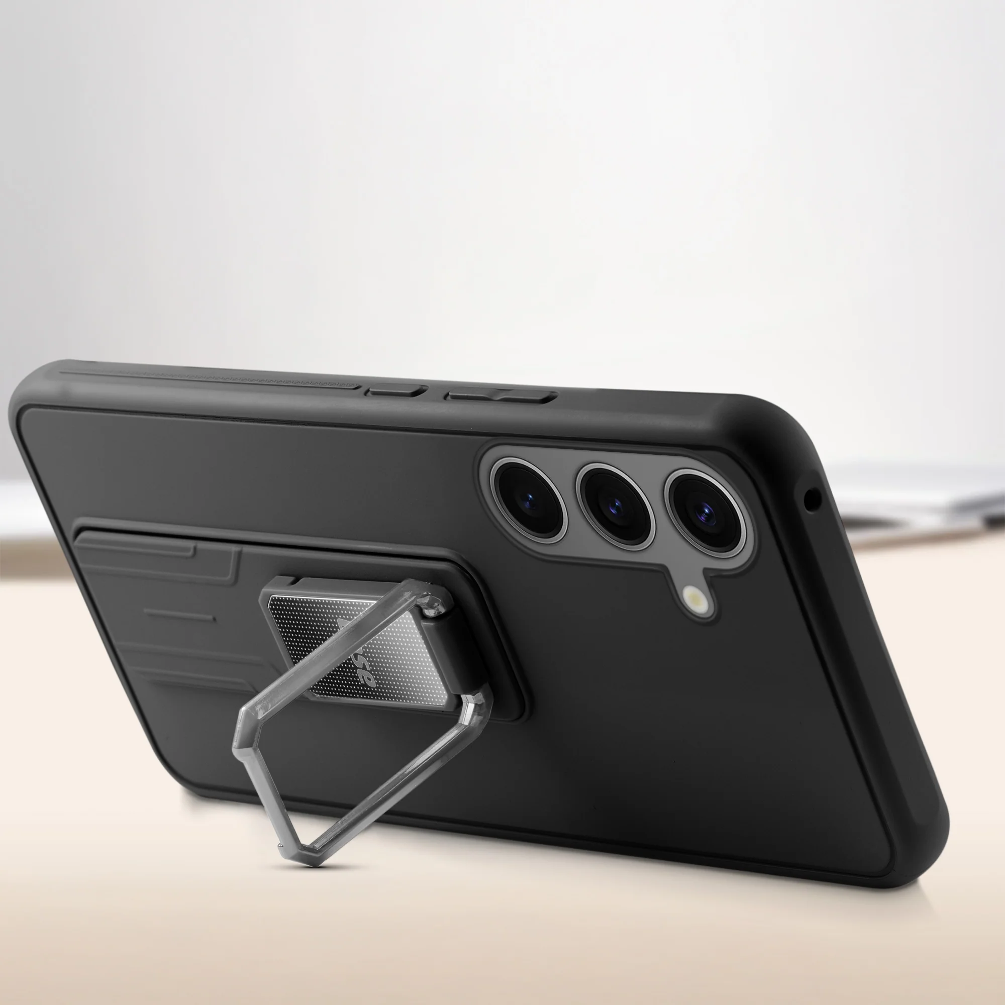 Silicone Case with Kickstand For Samsung S25 5G - Image 5