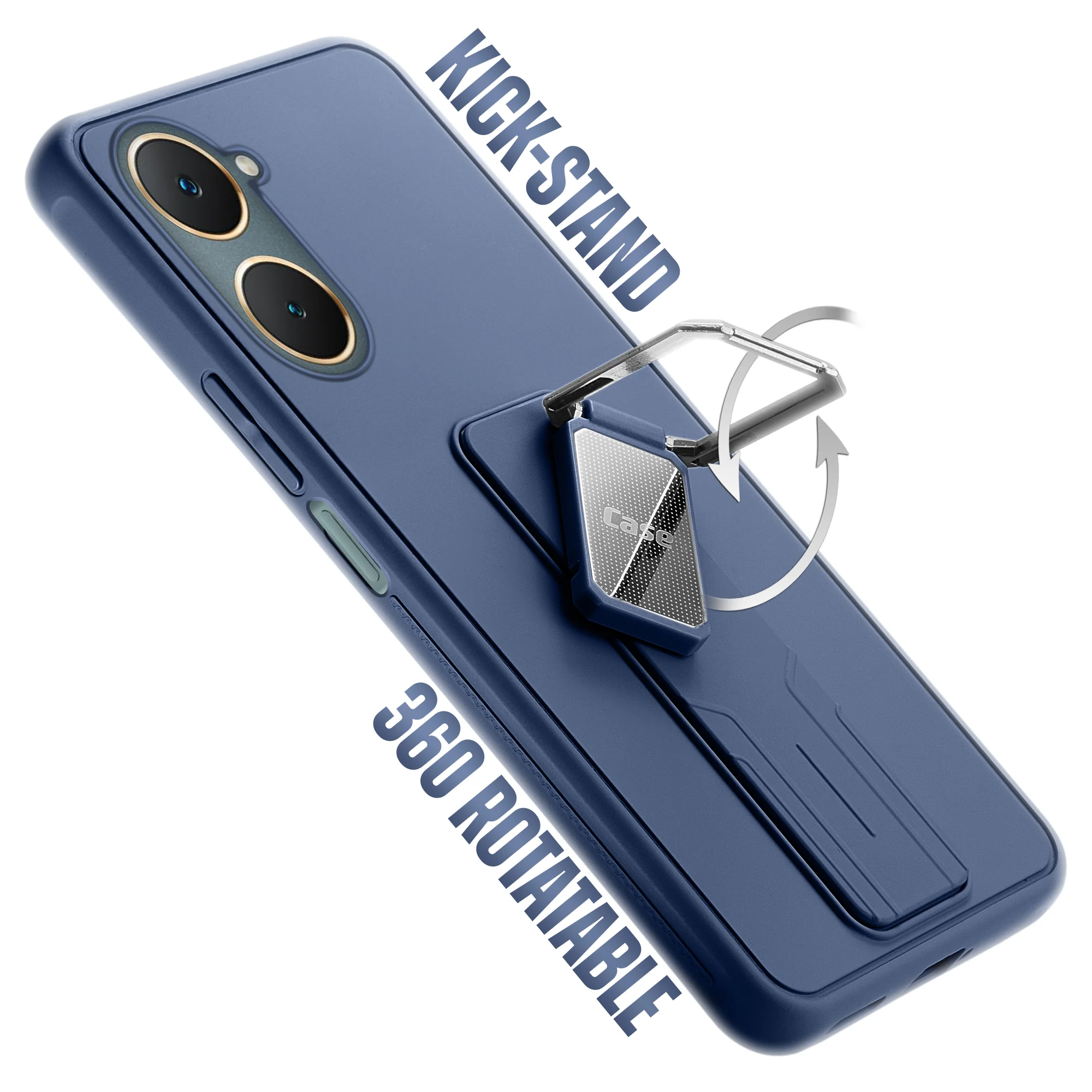Silicone Case with Kickstand For Vivo T3 lite 5G - Image 10