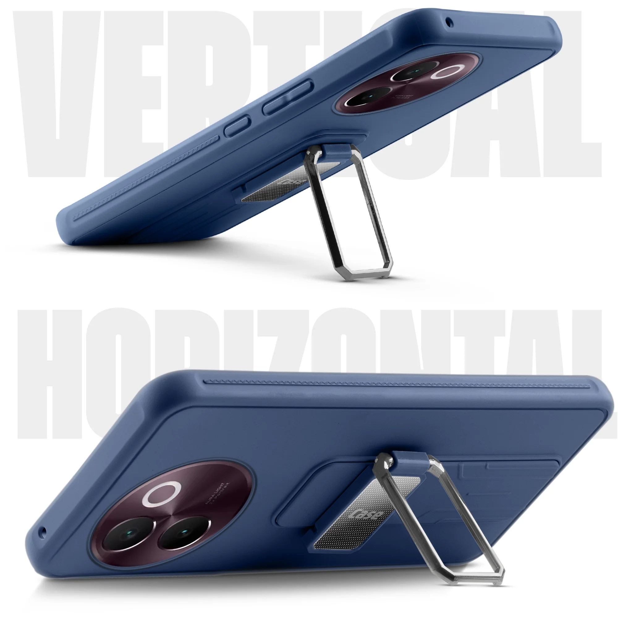 Silicone Case with Kickstand For Vivo V30e 5G - Image 9