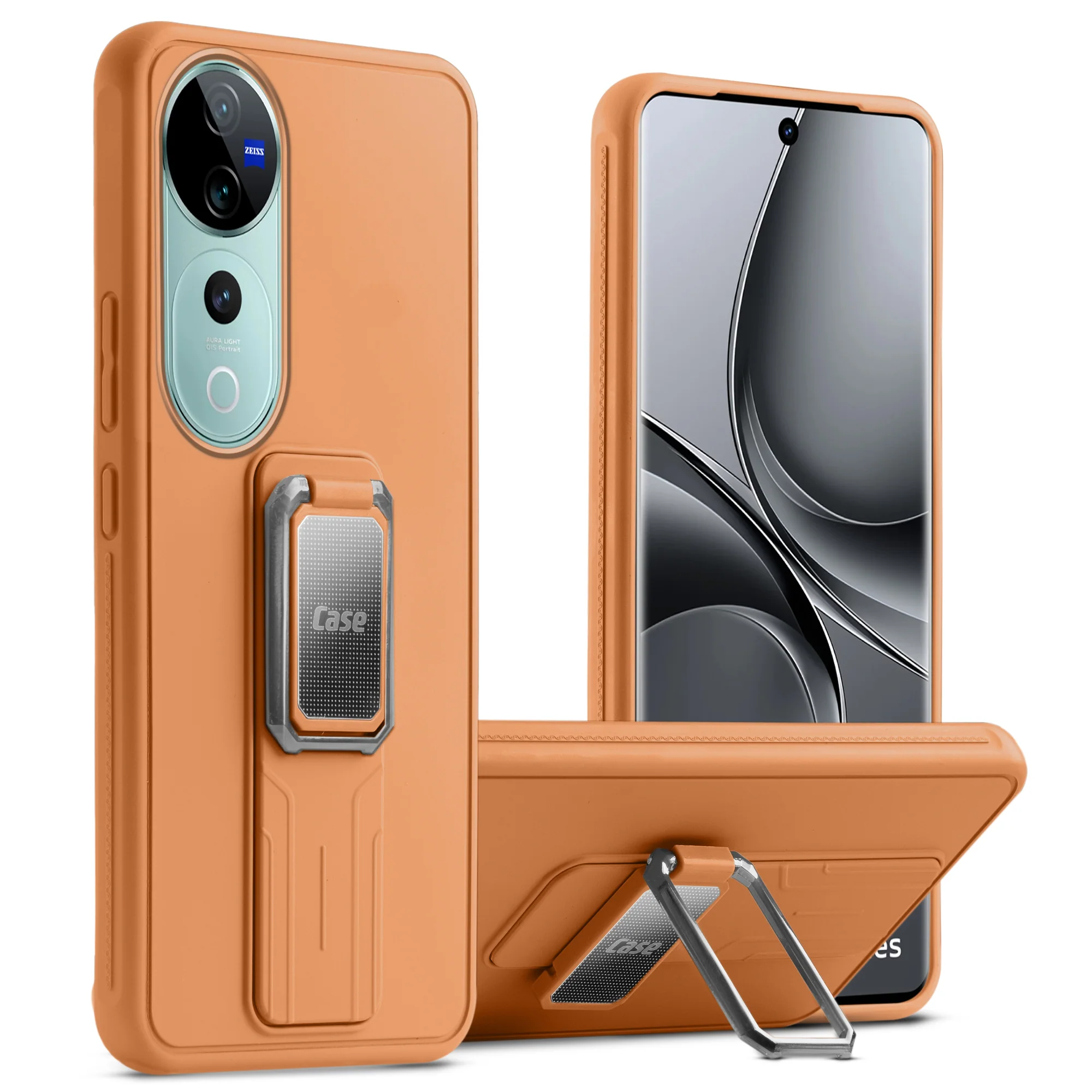 Silicone Case with Kickstand For Vivo V40 Pro 5G - Image 13