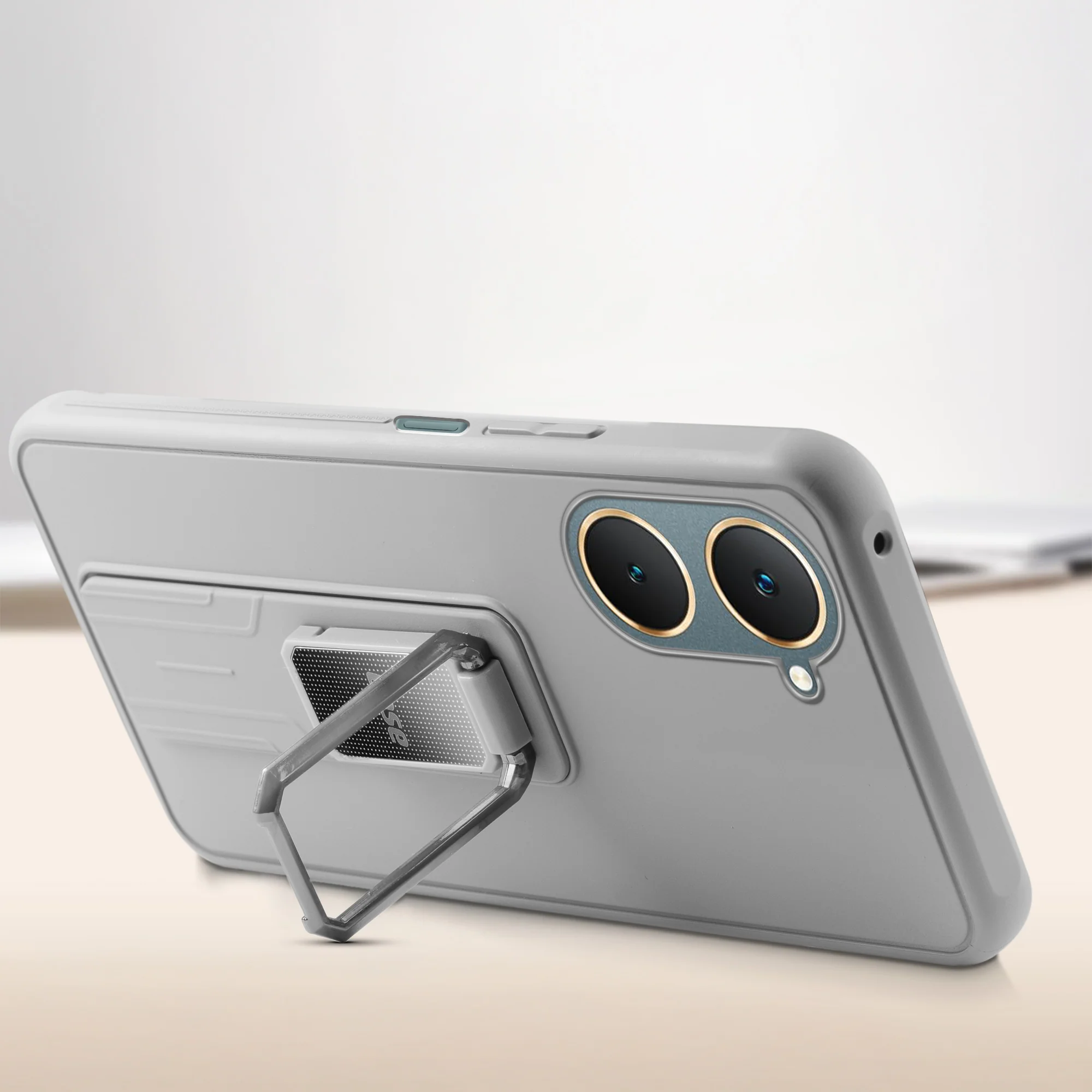 Silicone Case with Kickstand For Vivo Y18 - Image 29