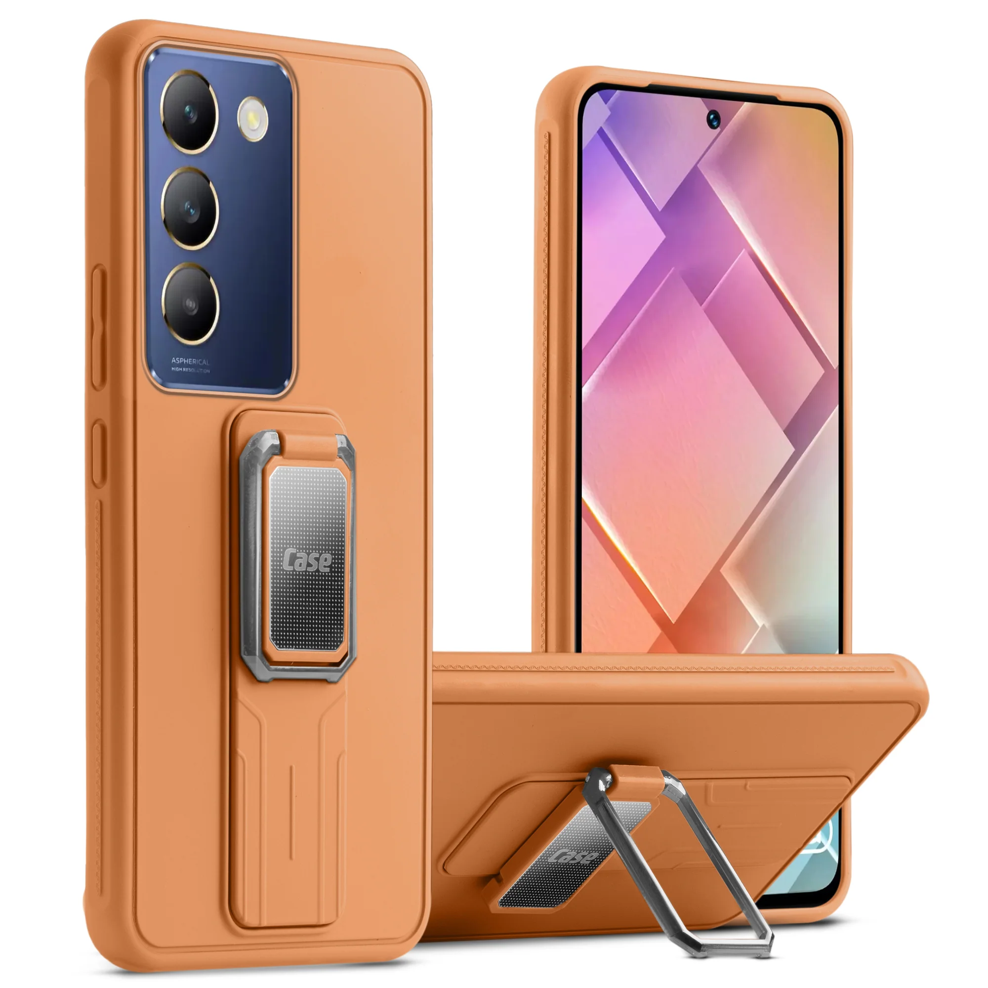 Silicone Case with Kickstand For Vivo Y200e 5G - Image 13