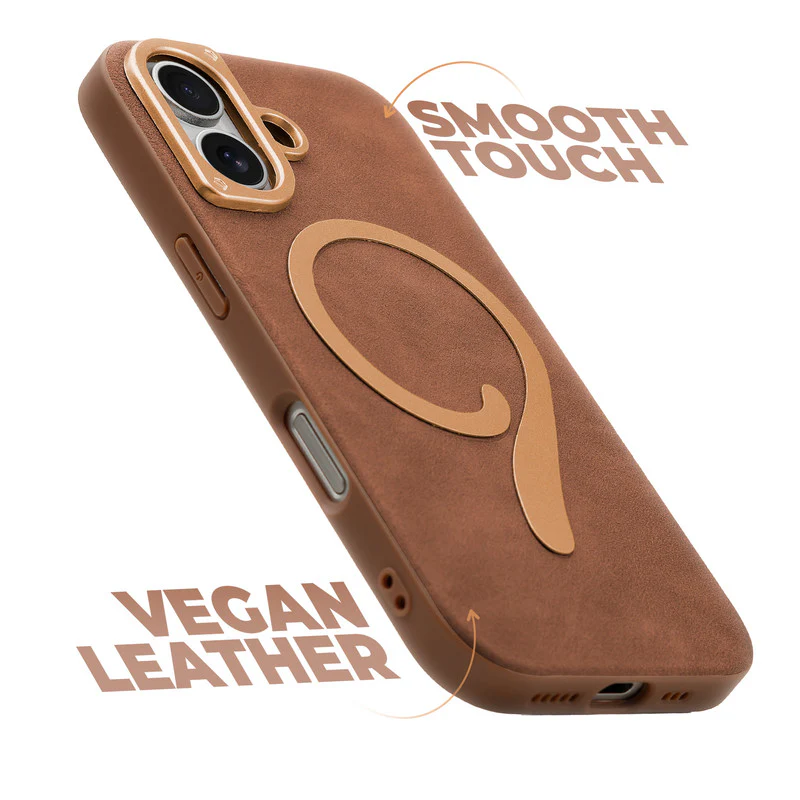 Prime Leather Wireless Charging Compatible Case for Apple iPhone 17 - Image 6