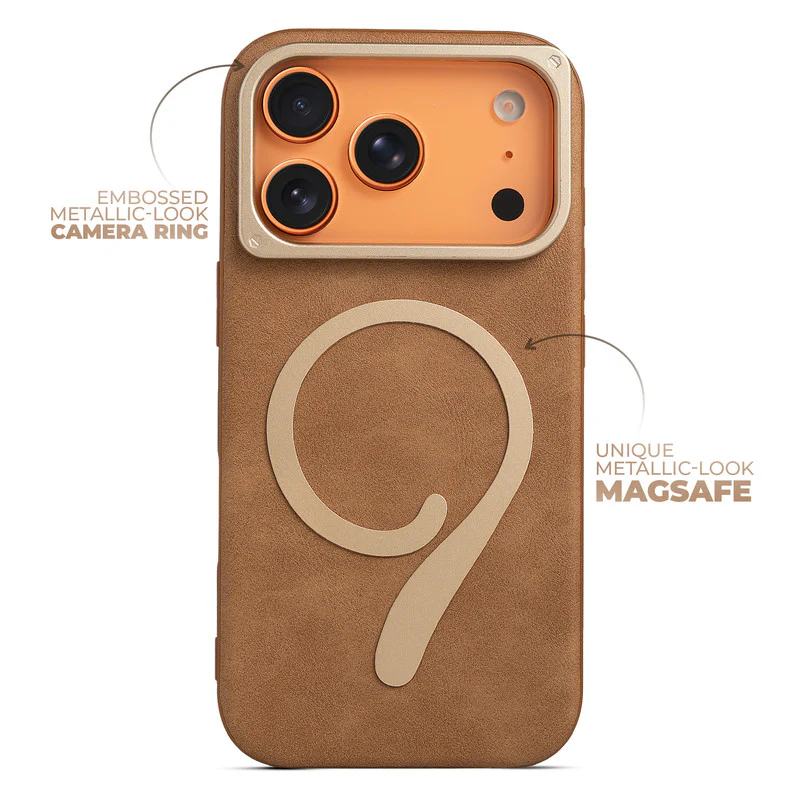 Prime Leather Wireless Charging Compatible Case for Apple iPhone 17 Pro - Image 14