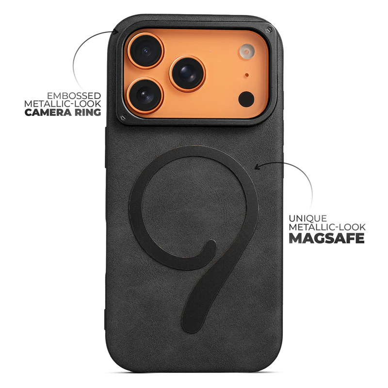 Prime Leather Wireless Charging Compatible Case for Apple iPhone 17 Pro - Image 9