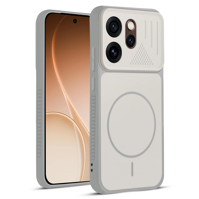 Dual Tone Silicone Grip Back Cover with Camera Protection for Oppo Reno 15 Pro 5G - Image 18