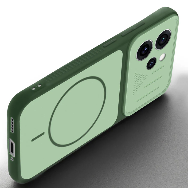 Dual Tone Silicone Grip Back Cover with Camera Protection for Oppo Reno 15 Pro Mini 5G - Image 11