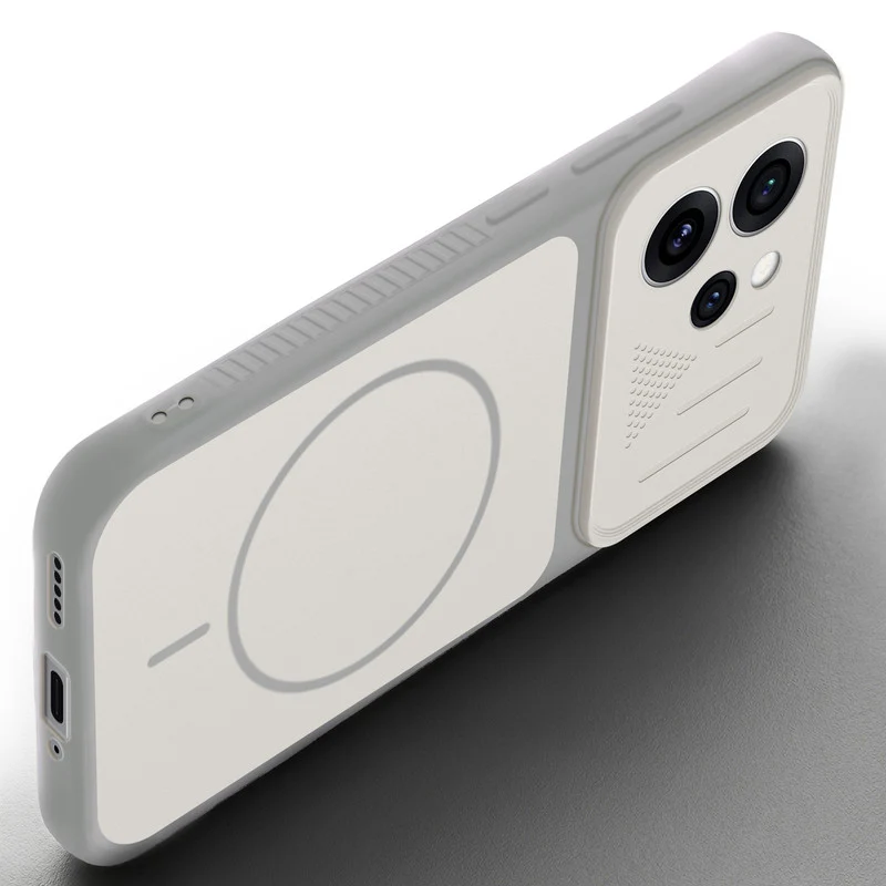 Dual Tone Silicone Grip Back Cover with Camera Protection for Oppo Reno 15 Pro Mini 5G - Image 17