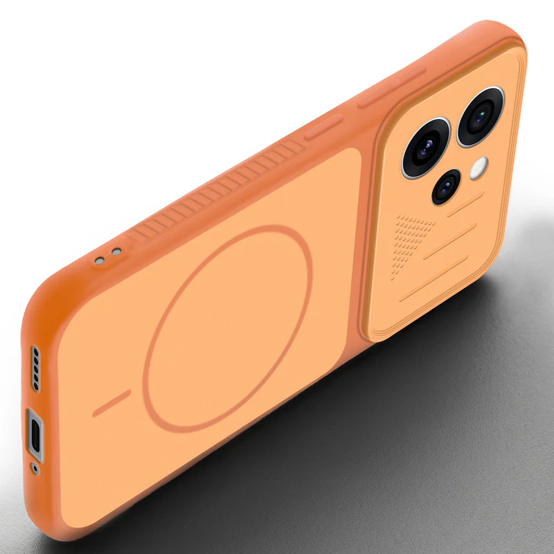 Dual Tone Silicone Grip Back Cover with Camera Protection for Oppo Reno 15 Pro Mini 5G - Image 5