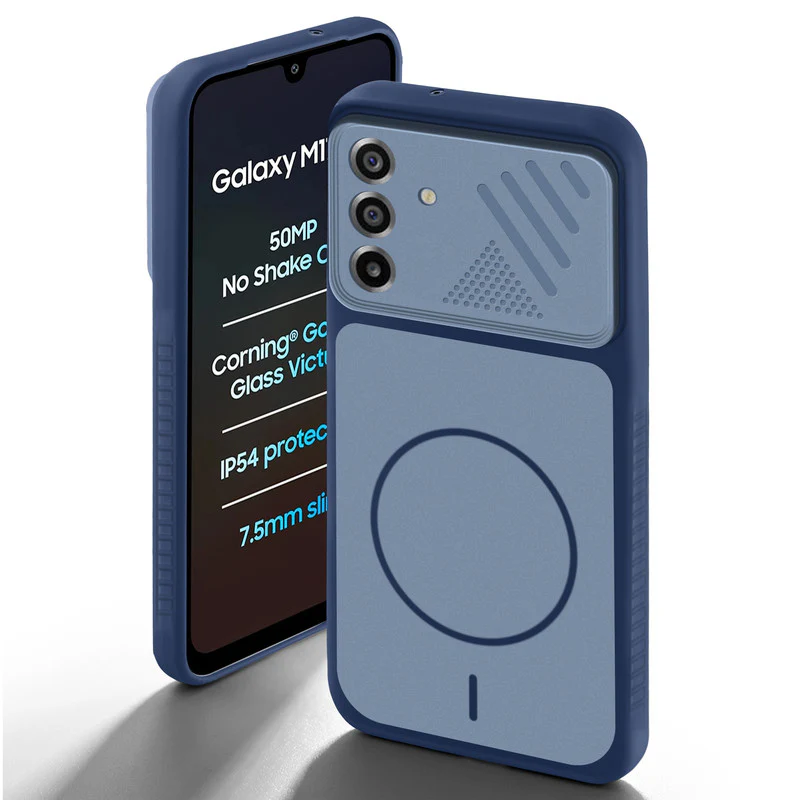 Protective Hard Silicone Back Cover with Slim Grip Design & Camera Protection for Samsung M17 5G - Image 13