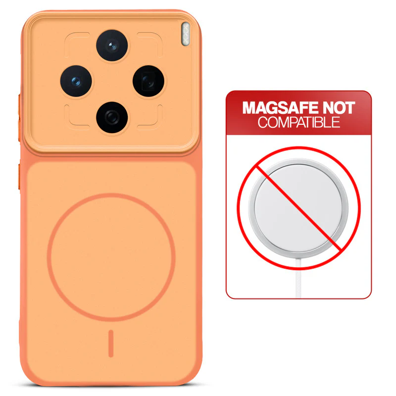 Dual Tone Silicone Grip Back Cover with Camera Protection for Vivo X200T 5G - Image 4