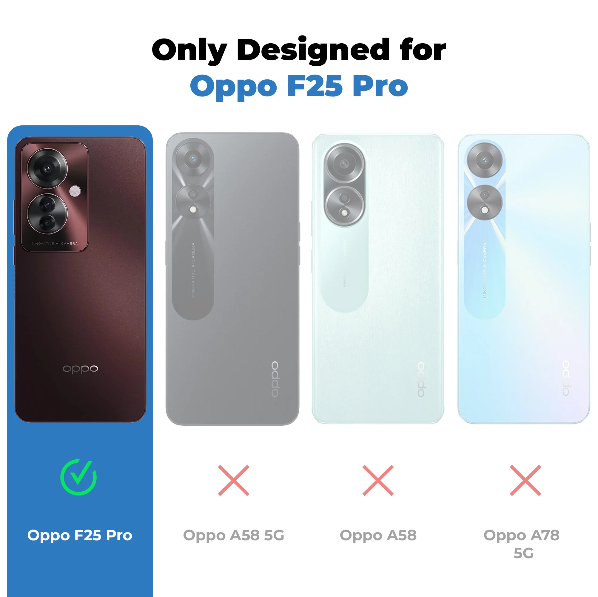 Colorful Reflective Circuit Prints Hard Back Protector Case For Oppo F25 Pro 5G - Image 23