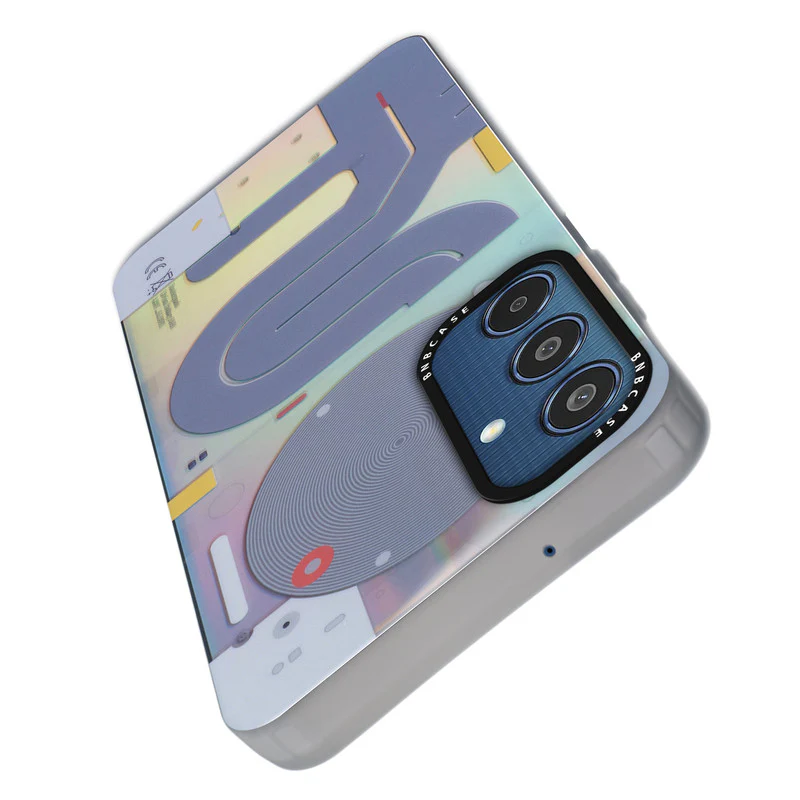 Colorful Reflective Circuit Prints Hard Back Protector Case For Samsung M35 5G - Image 18