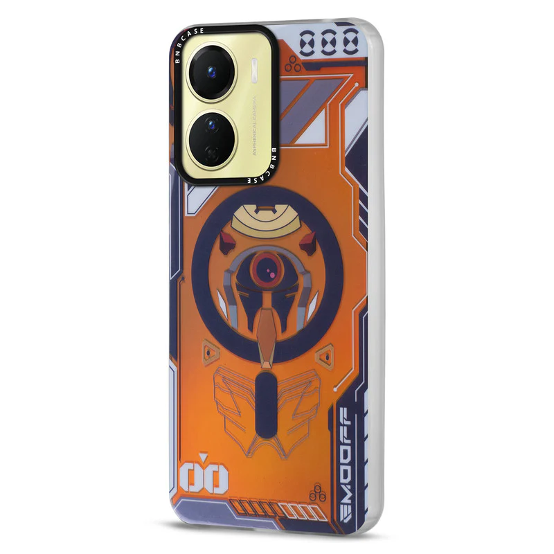 Colorful Reflective Circuit Prints Hard Back Protector Case For Vivo Y16 - Image 7