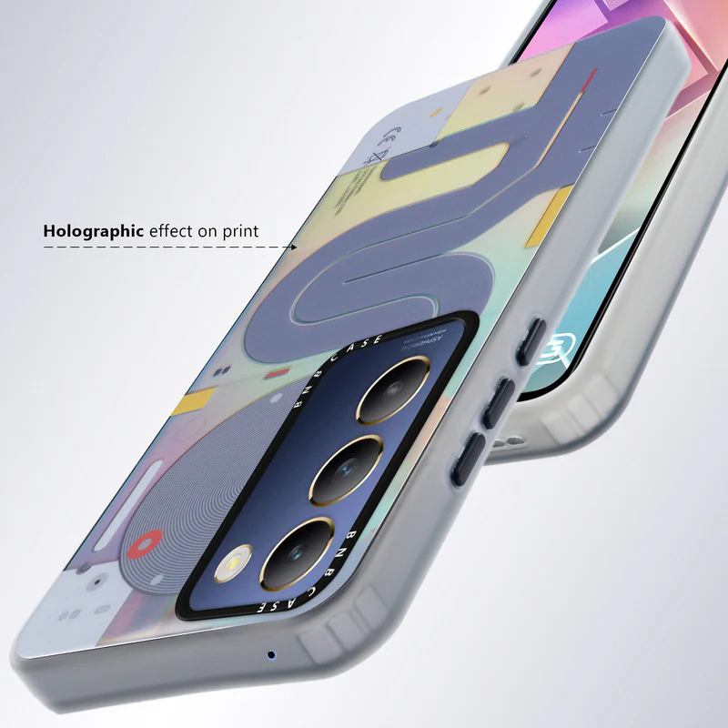 Colorful Reflective Circuit Prints Hard Back Protector Case For Vivo Y200e 5G - Image 47