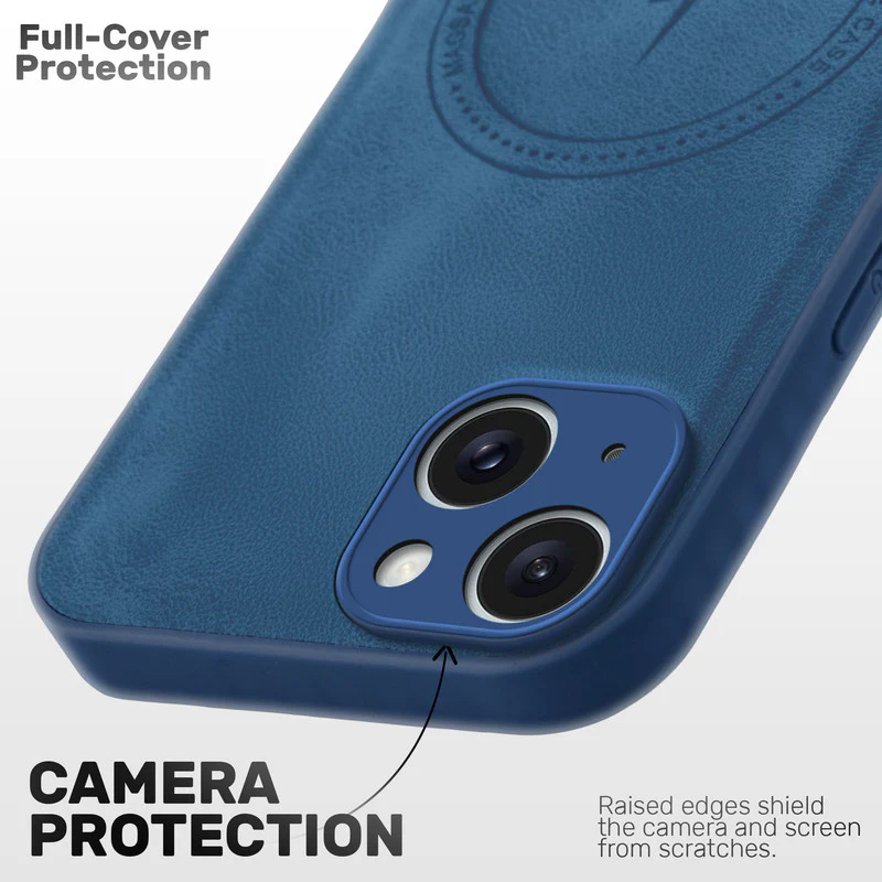 Refined PU Leather Case for Apple iPhone 14 - Image 16