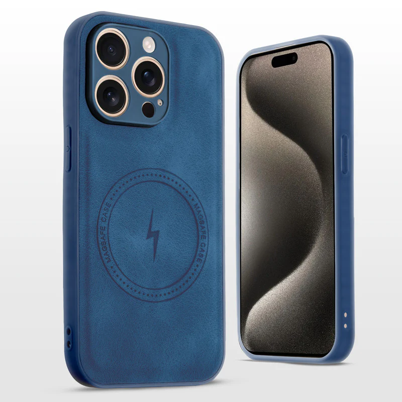 Refined PU Leather Case for Apple iPhone 15 Pro Max - Image 12