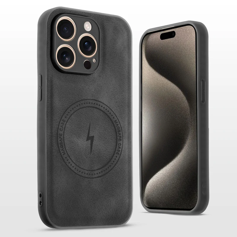 Refined PU Leather Case for Apple iPhone 15 Pro Max - Image 6