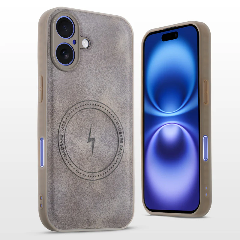 Refined PU Leather Case for Apple iPhone 16 Plus - Image 12