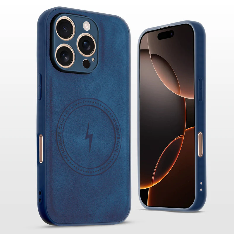 Refined PU Leather Case for Apple iPhone 16 Pro - Image 12