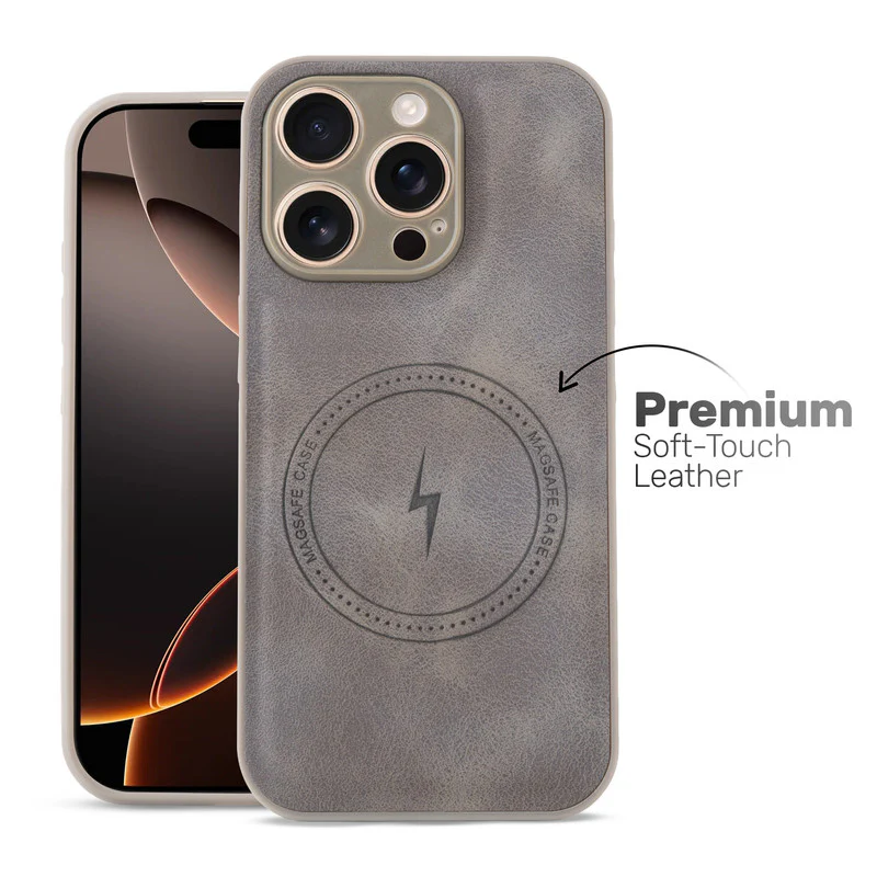 Refined PU Leather Case for Apple iPhone 16 Pro - Image 15