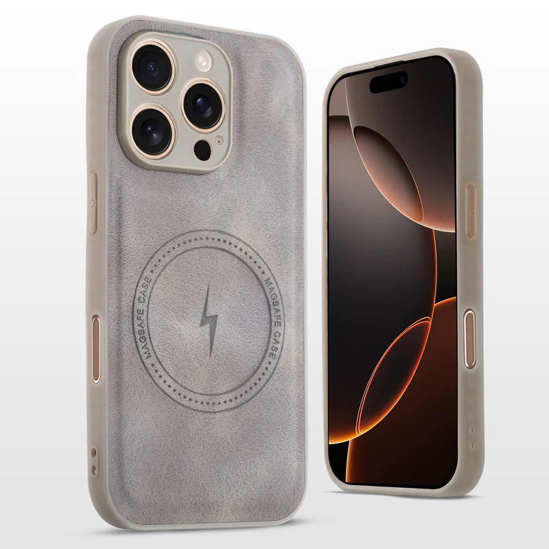 Refined PU Leather Case for Apple iPhone 16 Pro - Image 18