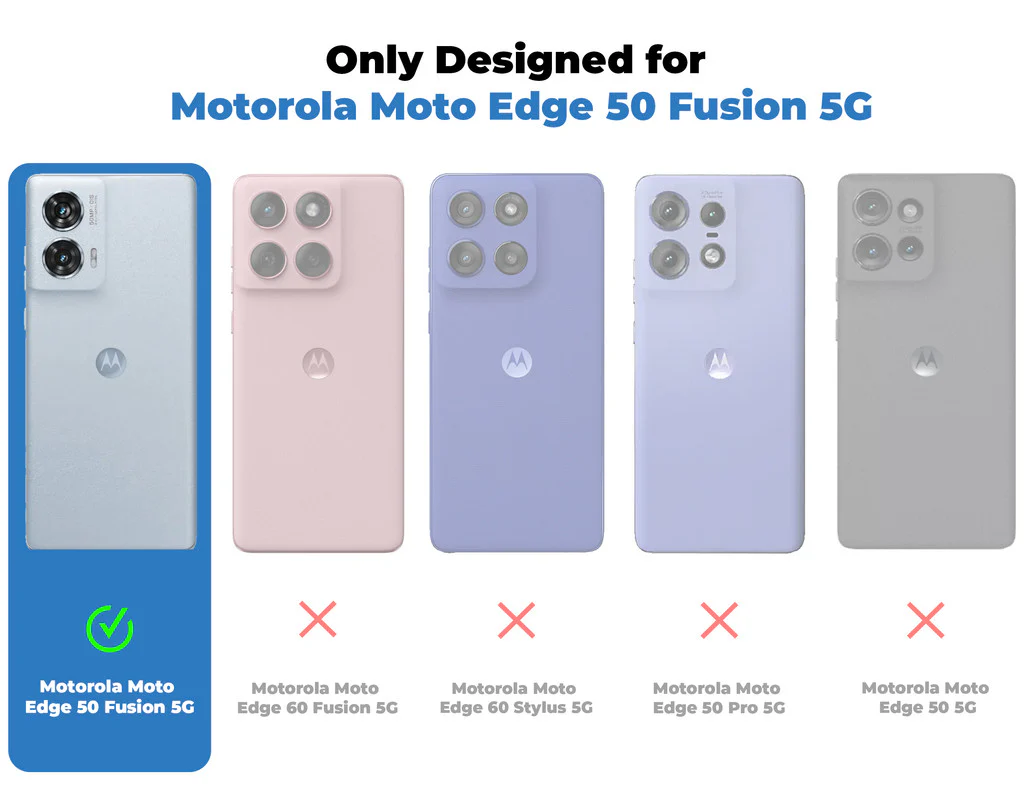 Refined PU Leather Case for Motorola Moto Edge 50 Fusion 5G - Image 2