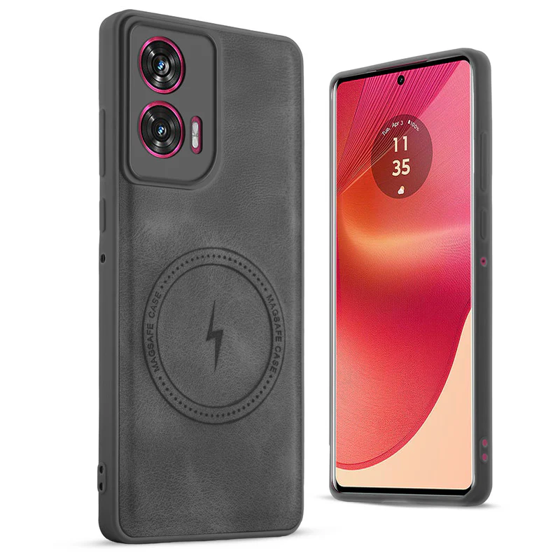 Refined PU Leather Case for Motorola Moto Edge 50 Fusion 5G - Image 6