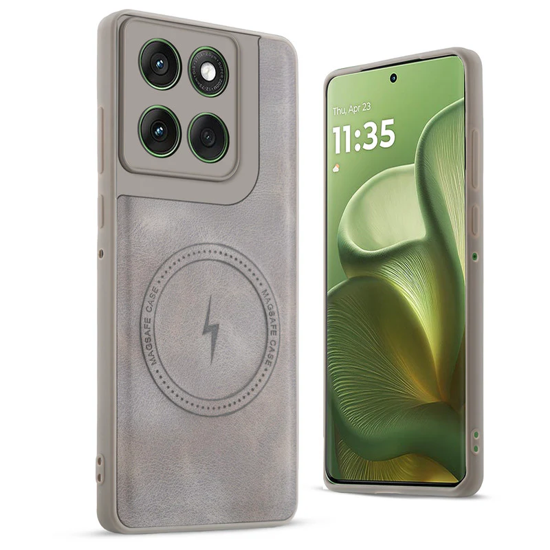 Refined PU Leather Case for Motorola Moto Edge 60 5G - Image 18