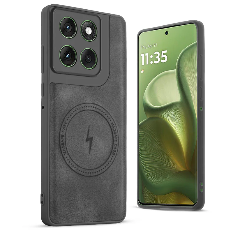 Refined PU Leather Case for Motorola Moto Edge 60 5G - Image 6