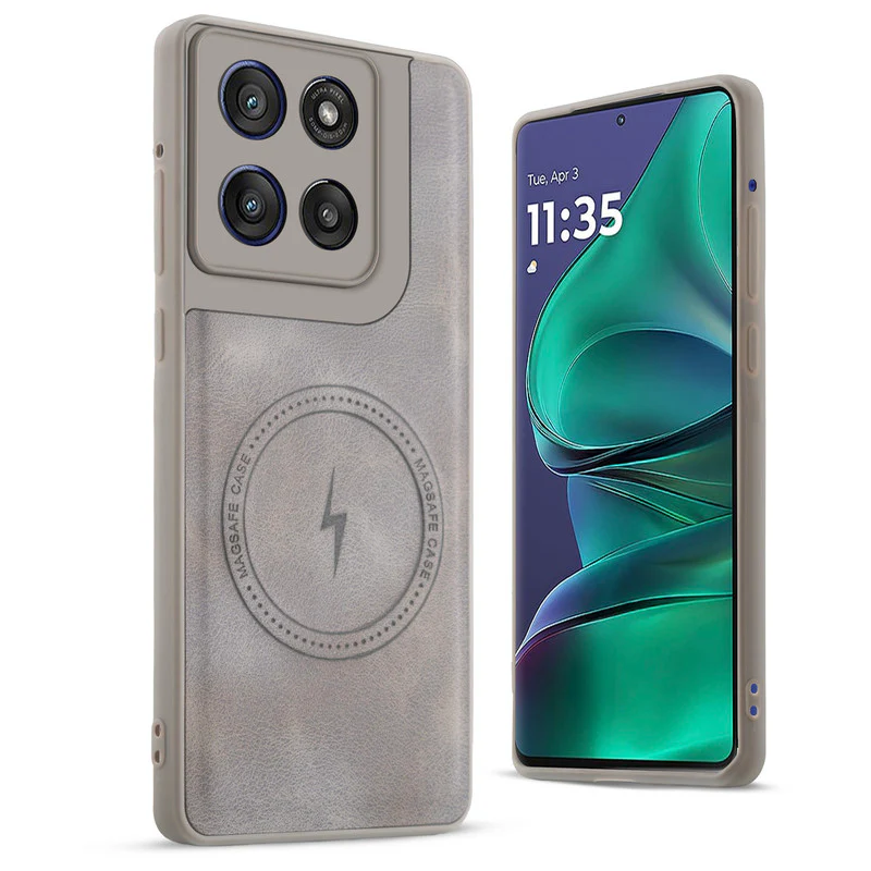Refined PU Leather Case for Motorola Moto Edge 60 Stylus 5G - Image 18