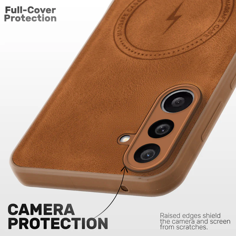 Refined PU Leather Case for Samsung F56 5G - Image 16