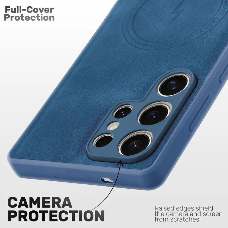 Refined PU Leather Case for Samsung S23 Ultra 5G - Image 10