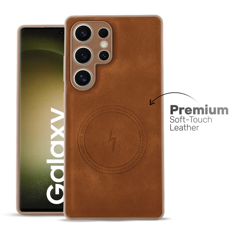 Refined PU Leather Case for Samsung S23 Ultra 5G - Image 15