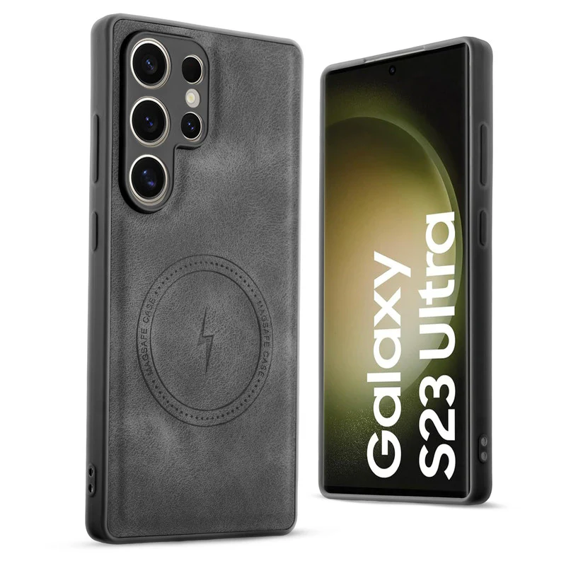 Refined PU Leather Case for Samsung S23 Ultra 5G - Image 6