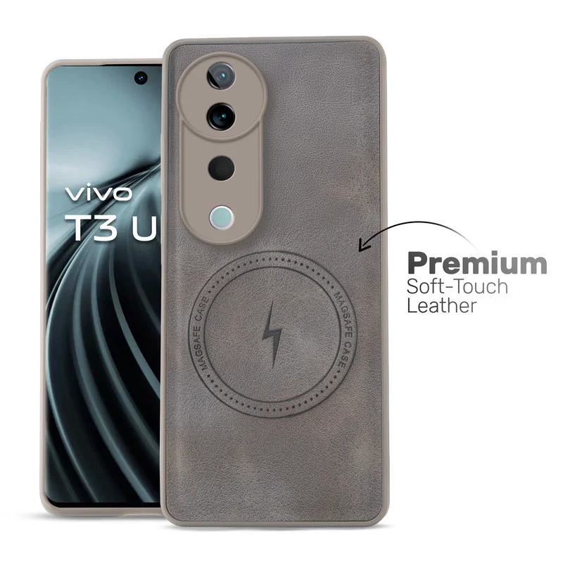 Refined PU Leather Case for Vivo T3 Ultra 5G - Image 3