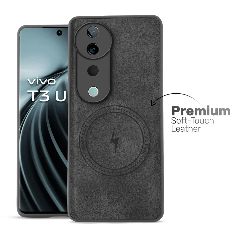 Refined PU Leather Case for Vivo T3 Ultra 5G - Image 9