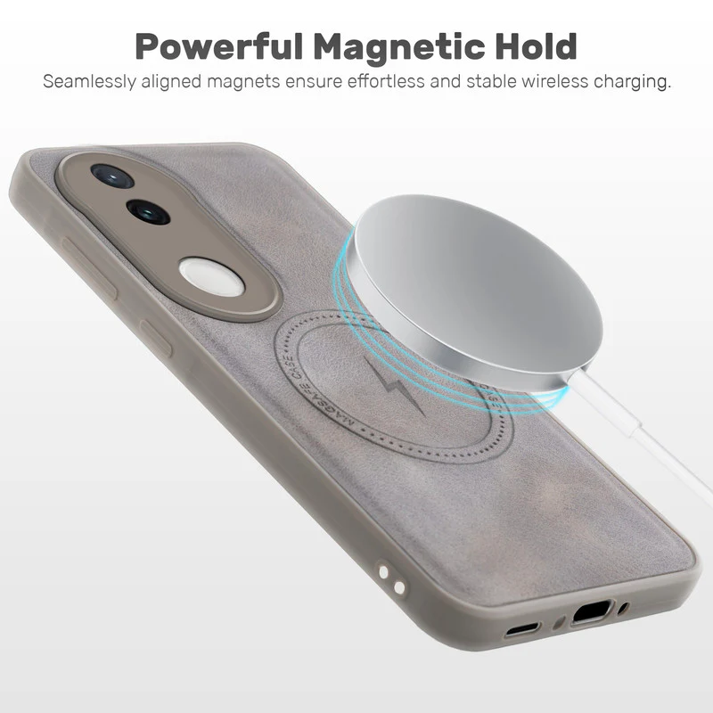 Refined PU Leather Case for Vivo T4R 5G - Image 23