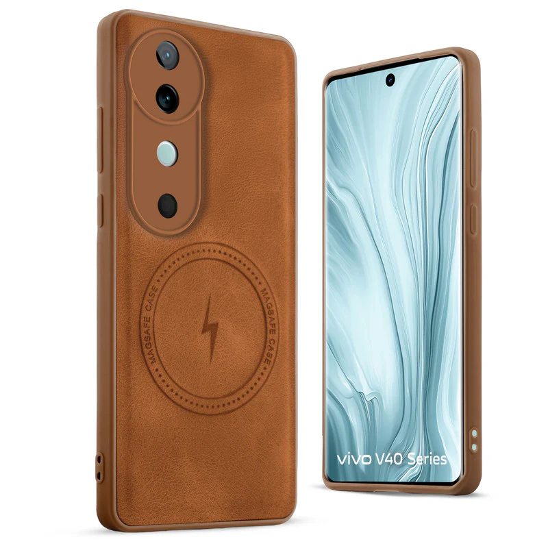 Refined PU Leather Case for Vivo V40 5G - Image 24
