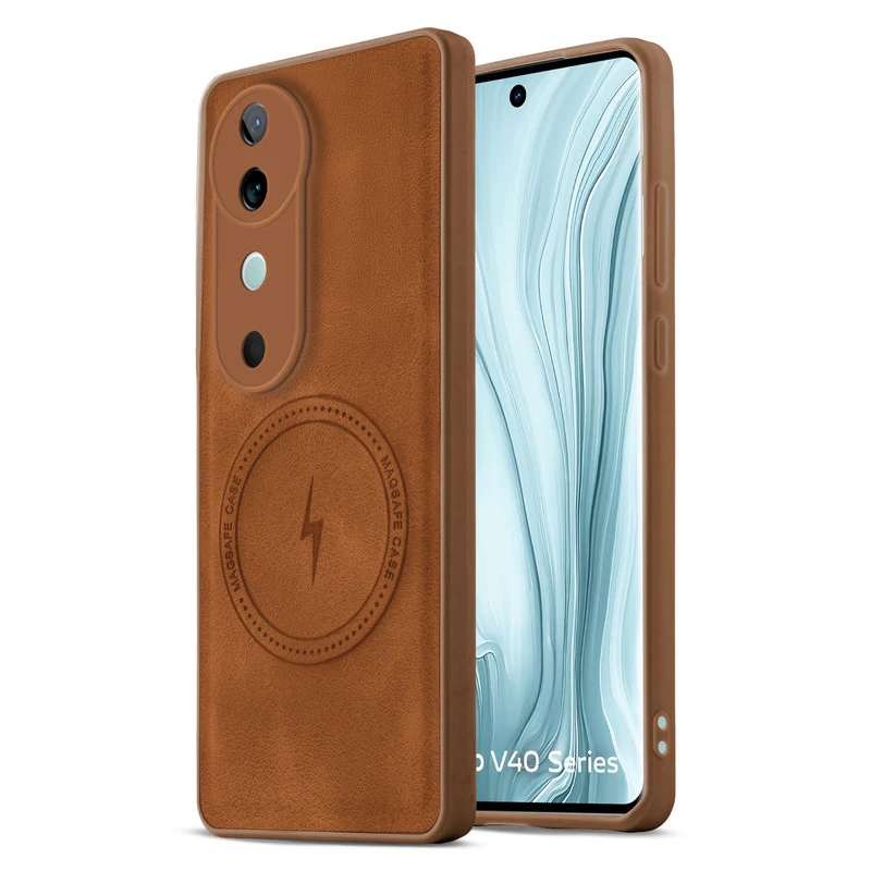 Refined PU Leather Case for Vivo V40 Pro 5G - Image 19