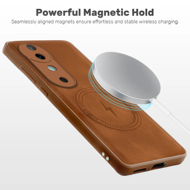 Refined PU Leather Case for Vivo V40 Pro 5G - Image 23