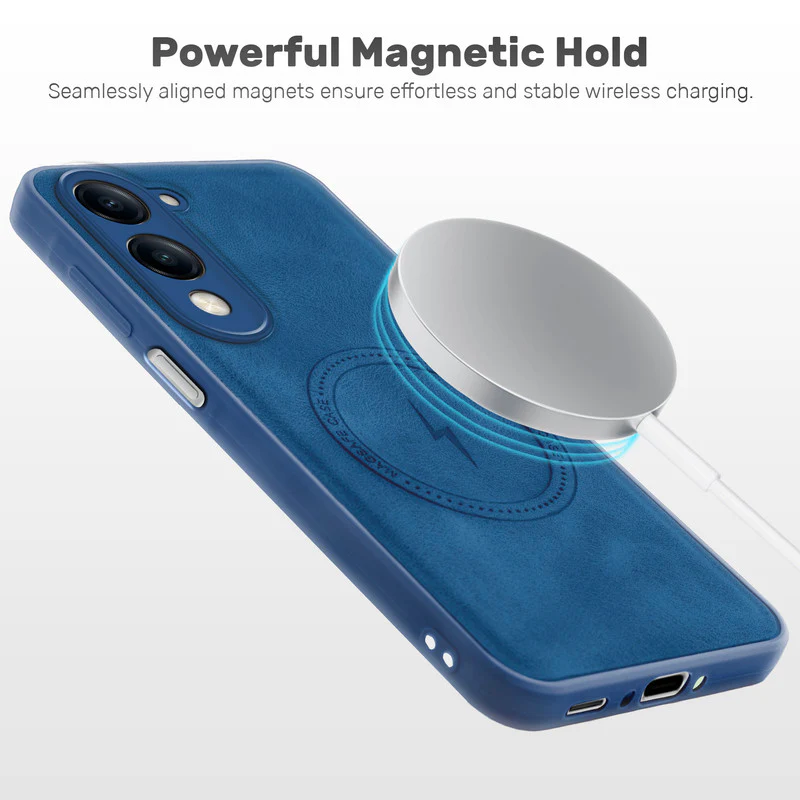Refined PU Leather Case for Vivo Y19e - Image 11