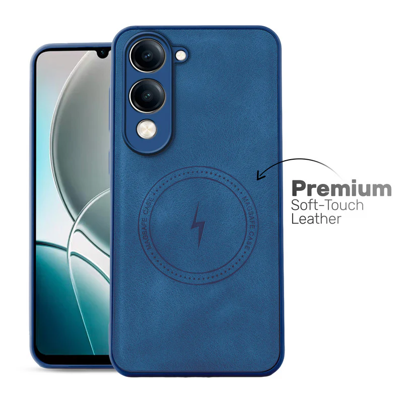 Refined PU Leather Case for Vivo Y19e - Image 9